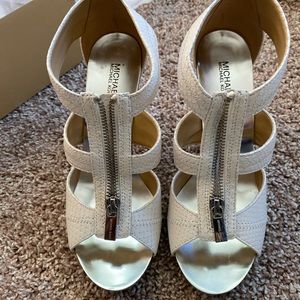 Brand New Never Worn Michael Kors T -Strap Shoes